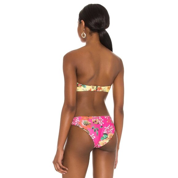 Agua Bendita x REVOLVE Stacy Bikini Top & Leo Bikini Bottom Pink Paradizzo Women - Picture 4 of 10
